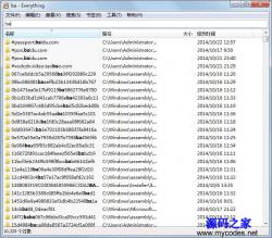 Everything文件搜索工具64位 1.4.1.877 中文版 演示图